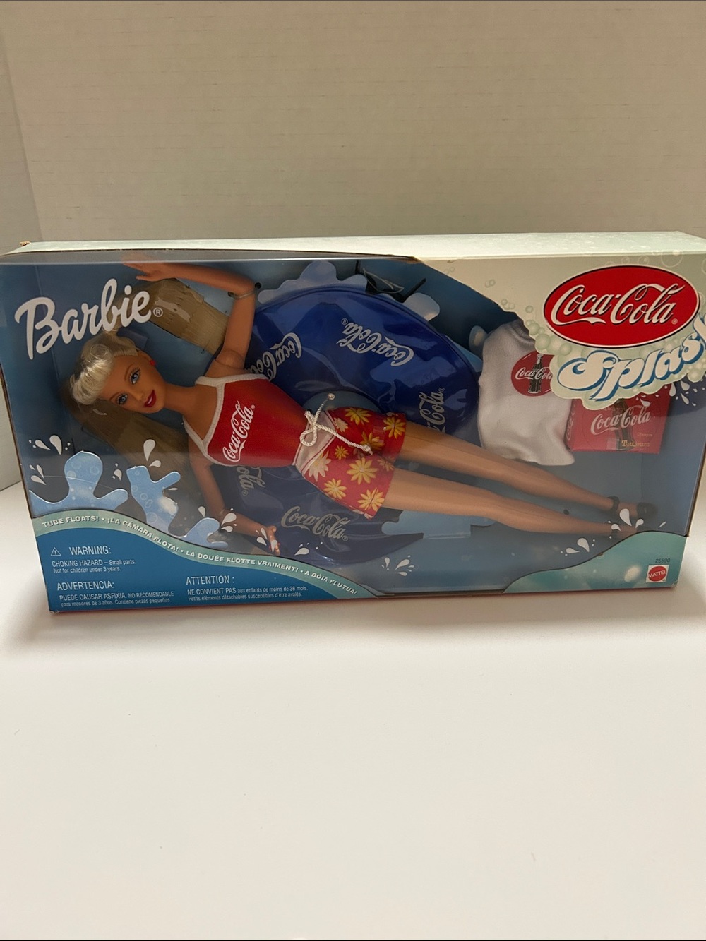 Vintage Coca Cola Splash Barbie Doll Special Edition 1999